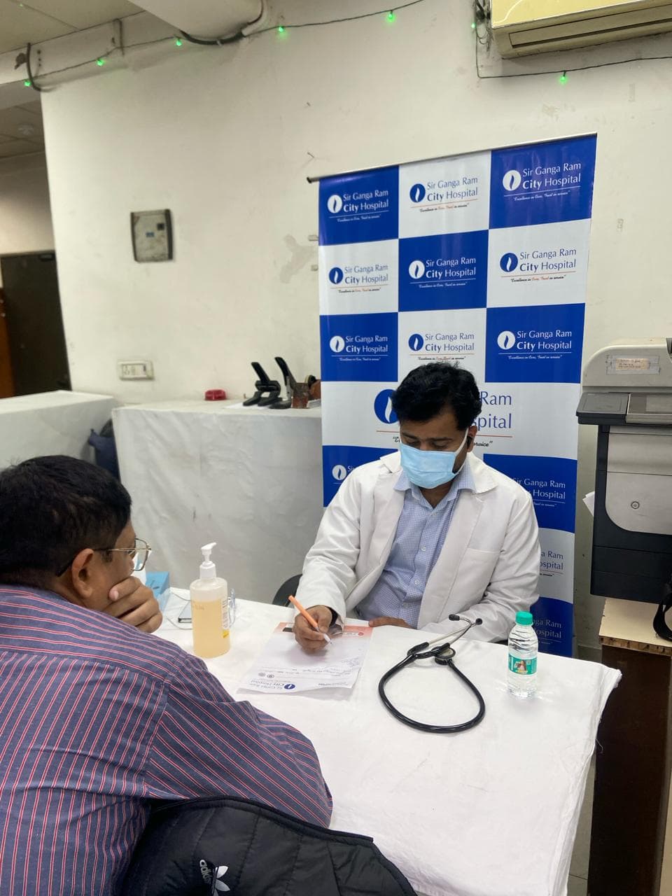 Health Checkup Camp at National Insurance Corporation, Rajender Palace on18th February 2026