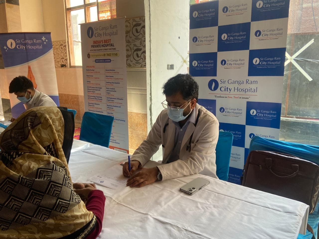 Health Checkup Camp at RWA, Arya Samaj Road, Karol Bagh on16th February 2026