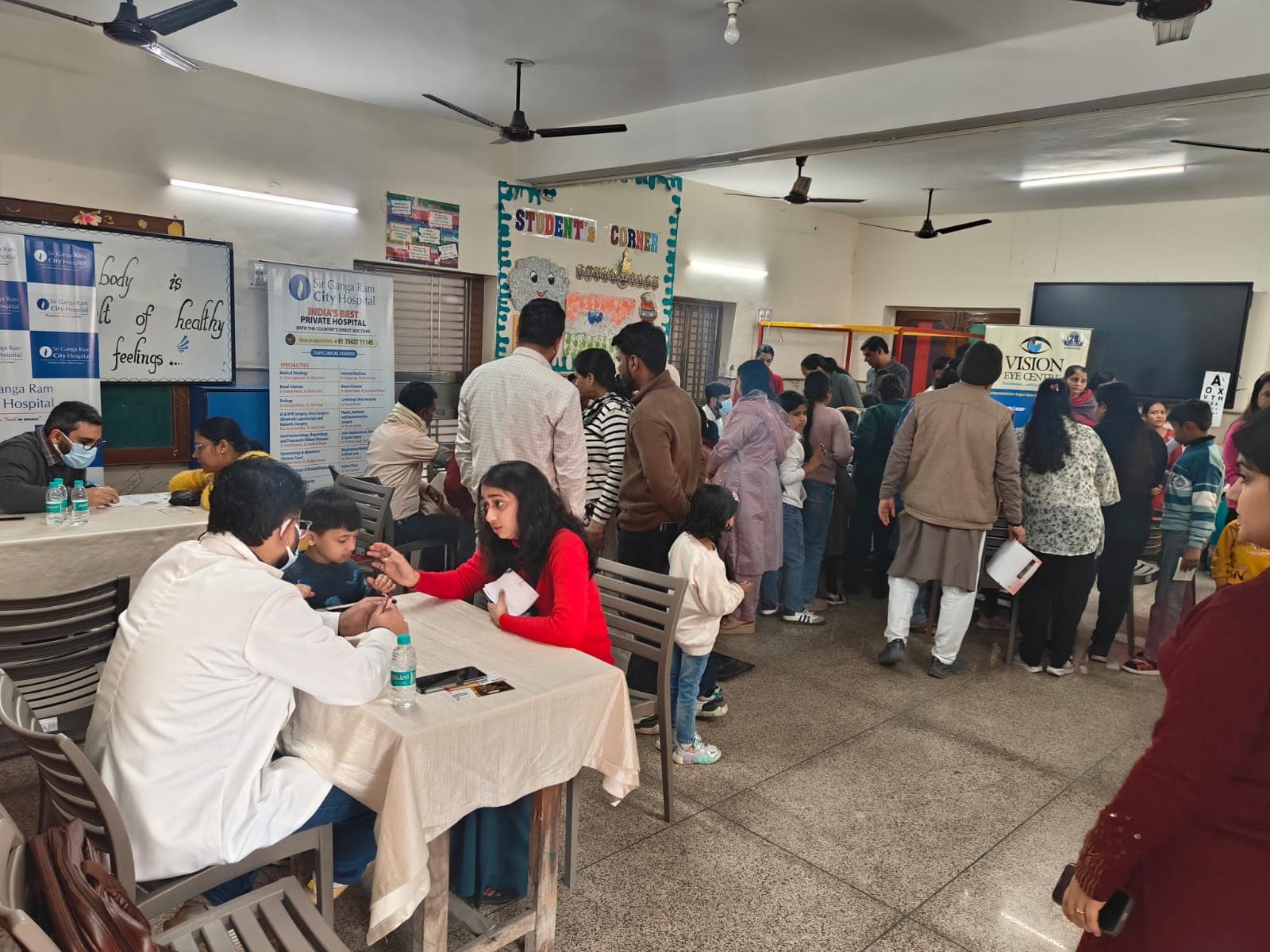 Health Checkup Camp and Orthopedic Consultation at Blooming Birds, Moti Nagar on 07th February 2026